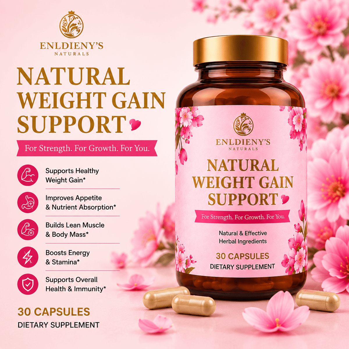 ENLDIENY'S Natural Weight Gain - ENLDIENY'S -